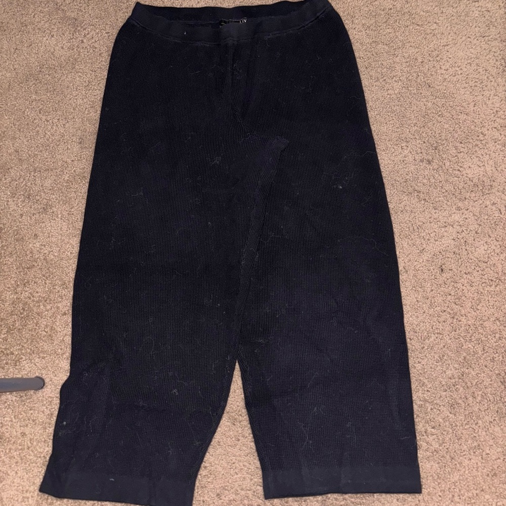 Liv by Habitat Clothes. Black Wide Leg Pants with Relaxed Fit. Size L